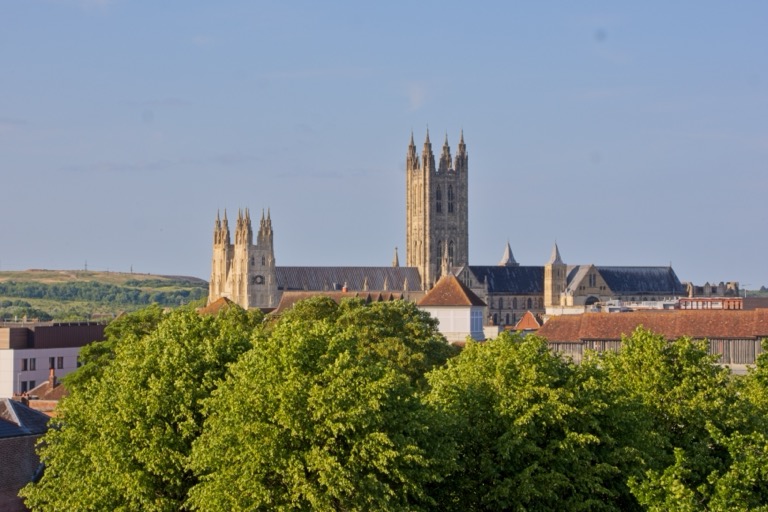 Cathedral from Dane John Gardens