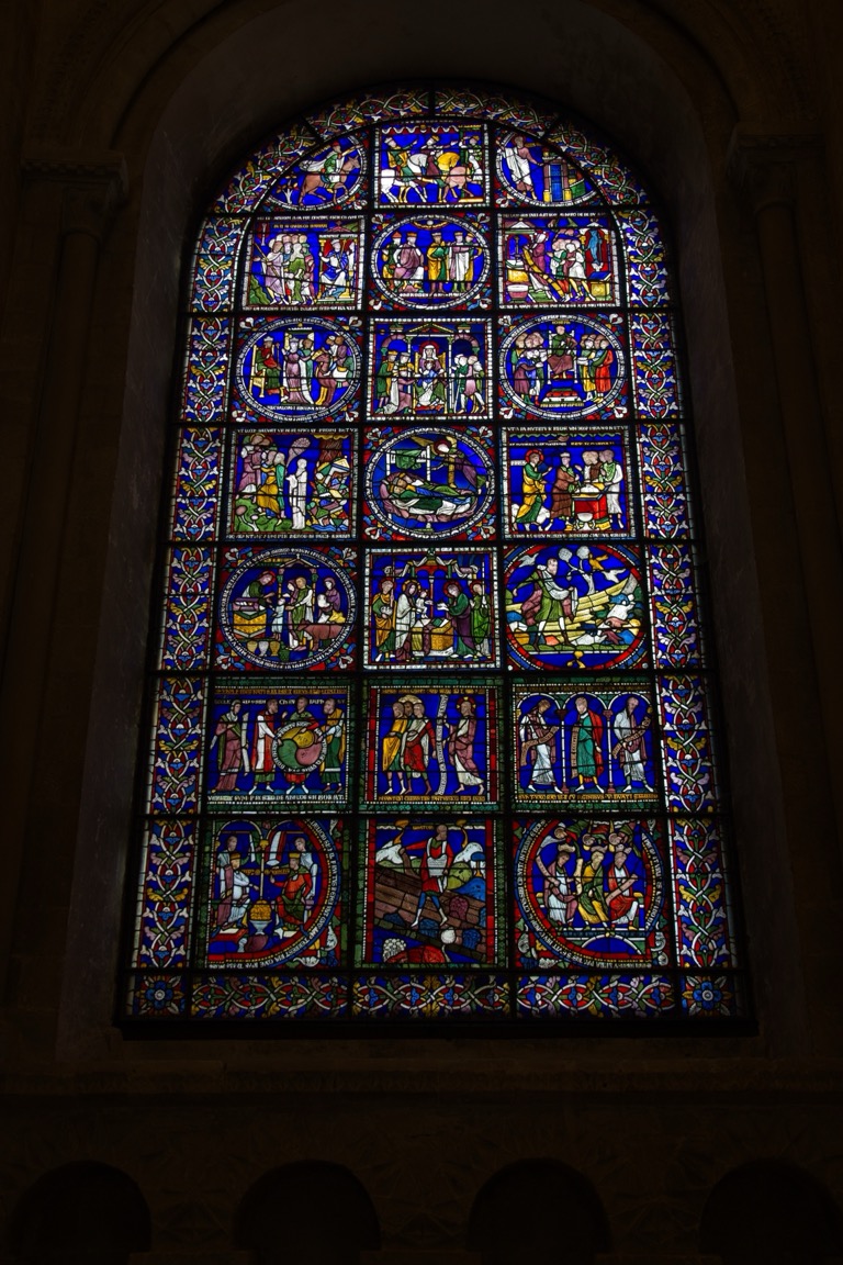 St. Eustace 1300s Stained Glass