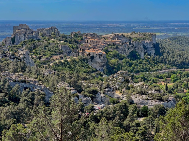 Overview of Les Baux
