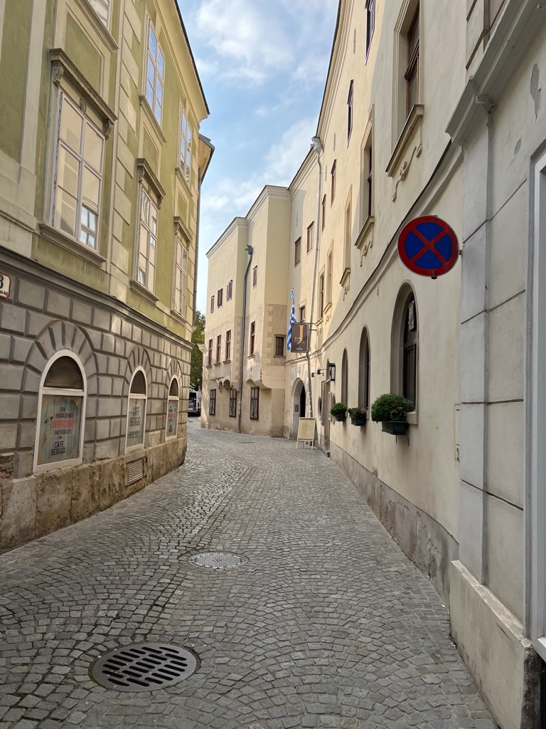 Narrow roads in old Krems