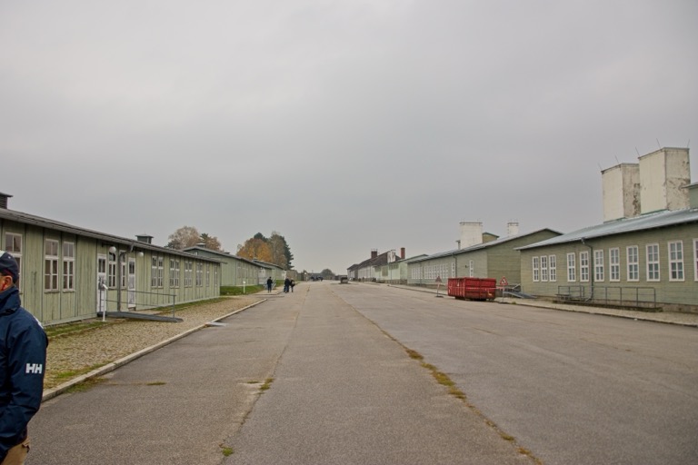 Main road in the camp