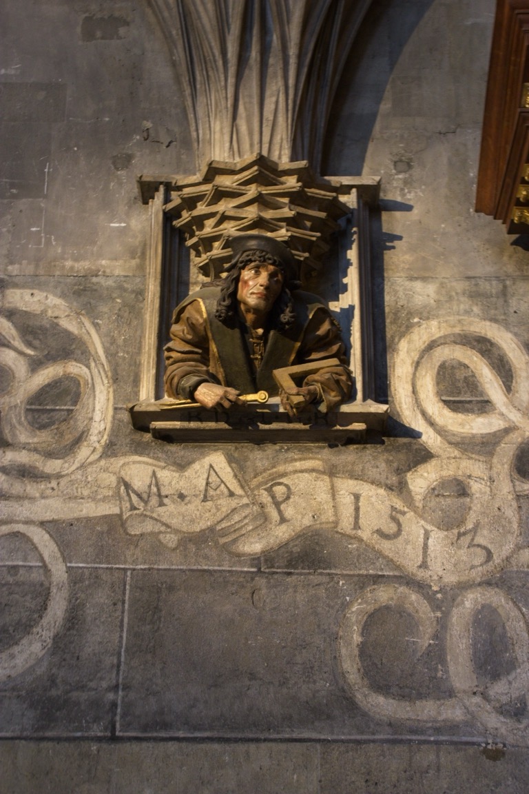 Anton Pilgram Self-Portrait