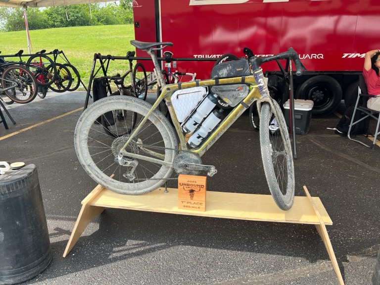 Cameron Jones, 2025 Unbound 200 winner bike