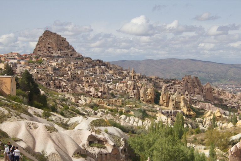 Uchisar Castle formation