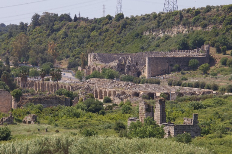 Overview shot of Hippodrome and Theater