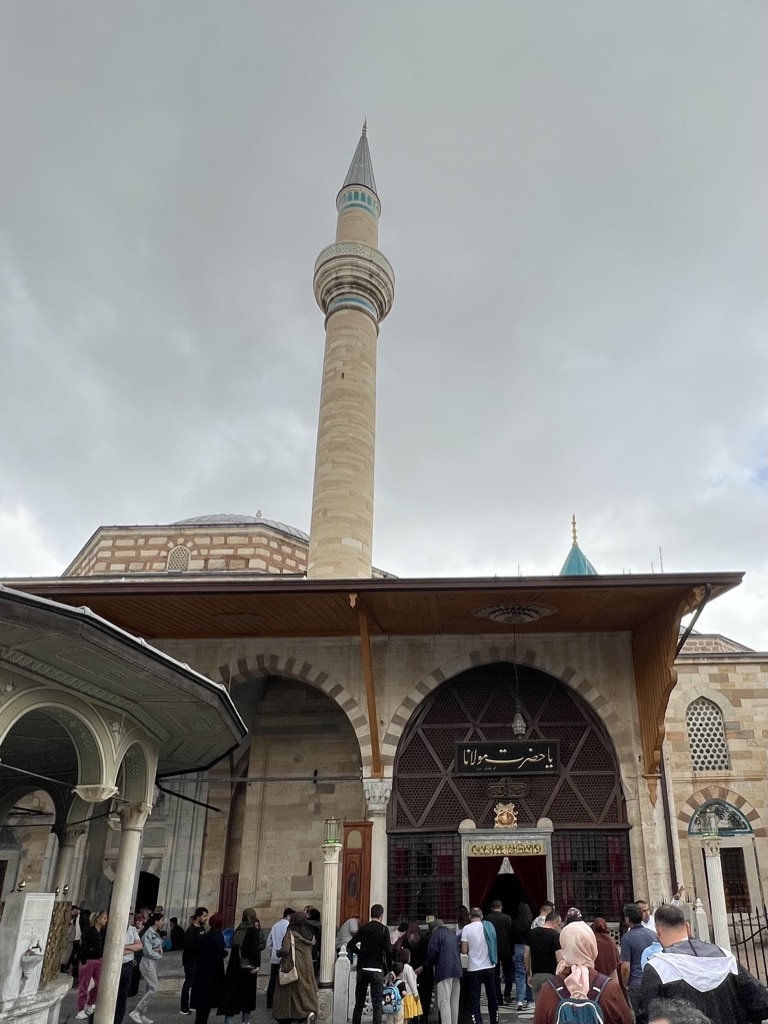 Entrance to the Mevlana Museum
