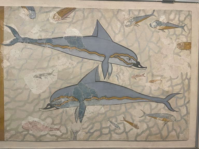 Dolphins Fresco