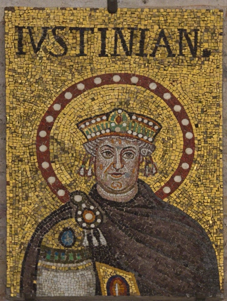 Justinian I mosaic