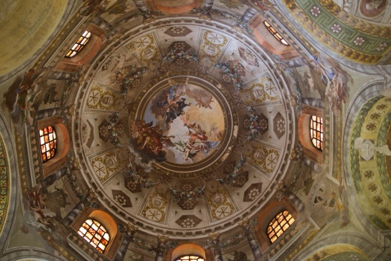 Basilica of San Vitale Dome Ceiling (painted)